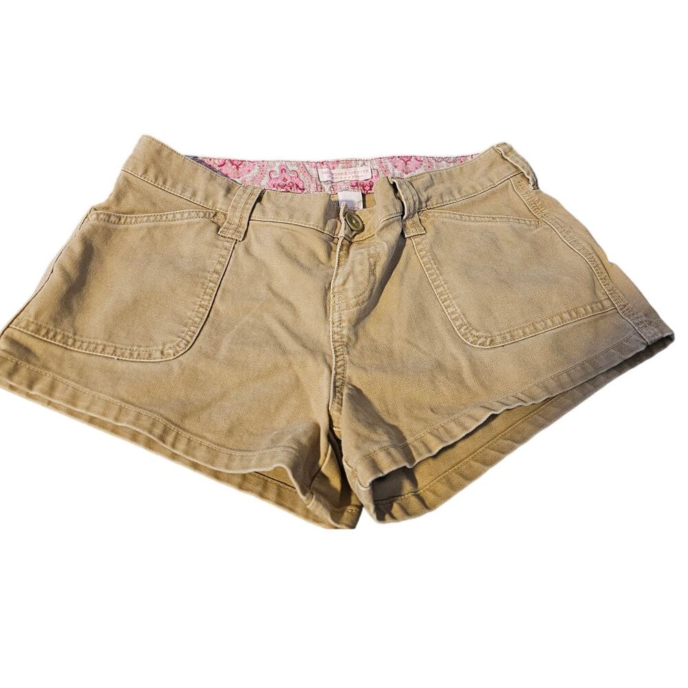 Women's Abercrombie & Finch tan shorts